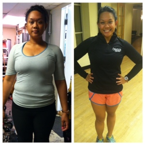 Cheana Tagatac has lost 20lbs, 17inches and 4 dress sizes with The Body Firm