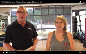 Fort Worth Personal Trainer Ginger Mayfield Success Story