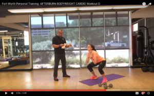 Fort Worth personal trainers Afterburn Workout D